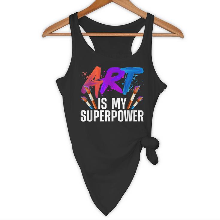 Cool Art For Men Women Art Teacher Artist Painter Superpower Flowy Tank, novelty gifts, funny gifts Cool Art For Men Women Art Teacher Artist Painter Superpower Flowy Tank, novelty gifts, funny gifts