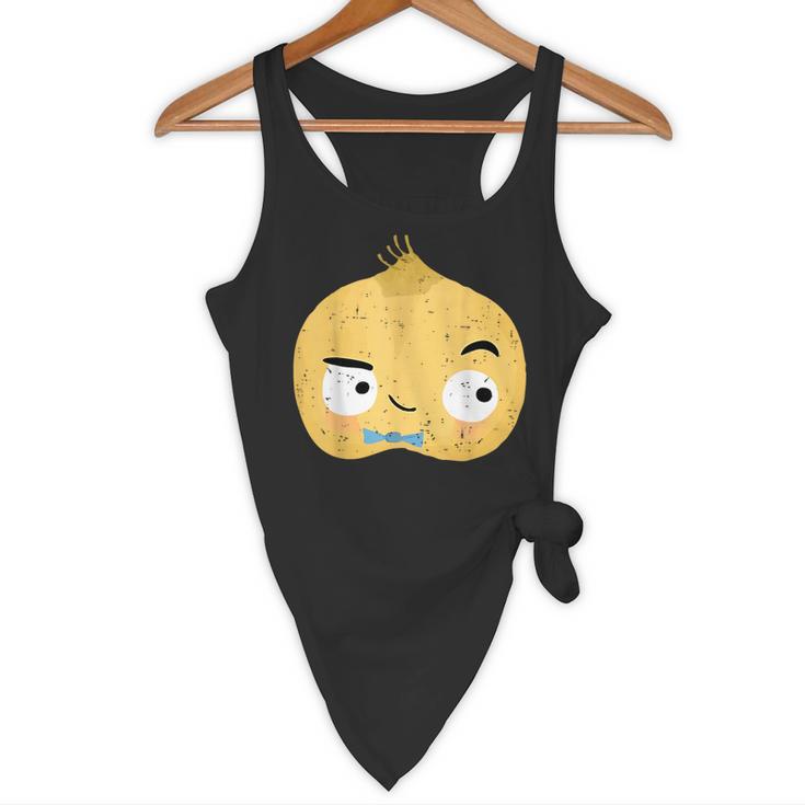 The Cool Bean Good Egg Teacher Halloween Costume Food Group Flowy Tank, novelty gifts, funny gifts