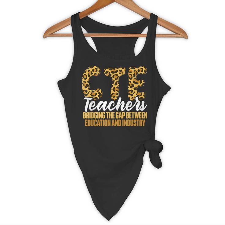 CTE Teacher Middle School High School Teach Career Men Women Flowy Tank, novelty gifts, funny gifts