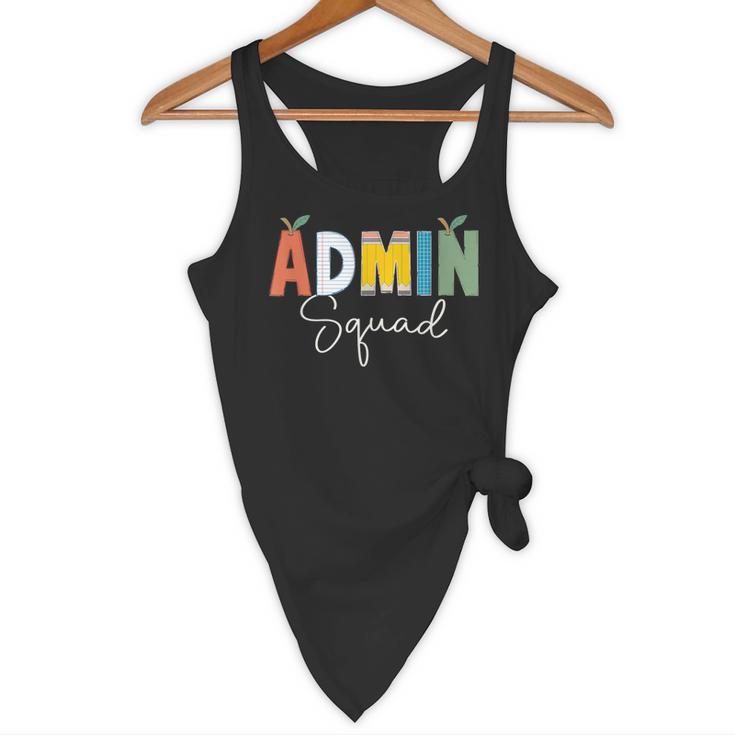 Cute Admin Squad Crew Team Back To School Teacher For Men Women Flowy Tank, novelty gifts, funny gifts Cute Admin Squad Crew Team Back To School Teacher For Men Women Flowy Tank, novelty gifts, funny gifts