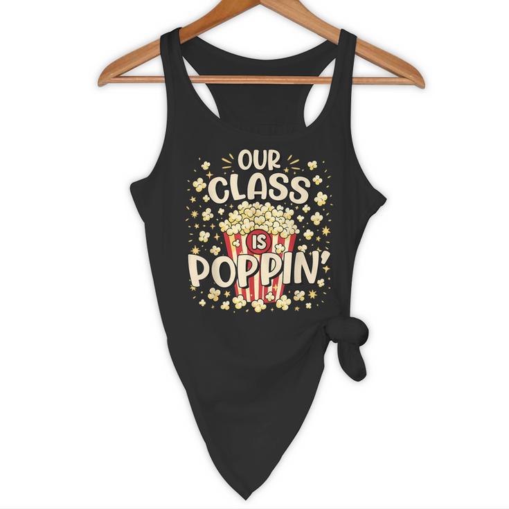 Cute Teacher Popcorn Day Flowy Tank, novelty gifts, funny gifts Cute Teacher Popcorn Day Flowy Tank, novelty gifts, funny gifts