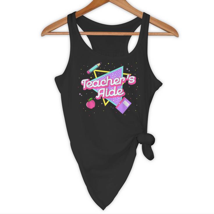 Cute Teacher's Aide Shirt 80's 90's Back To School For Men Women Flowy Tank, novelty gifts, funny gifts Cute Teacher's Aide Shirt 80's 90's Back To School For Men Women Flowy Tank, novelty gifts, funny gifts