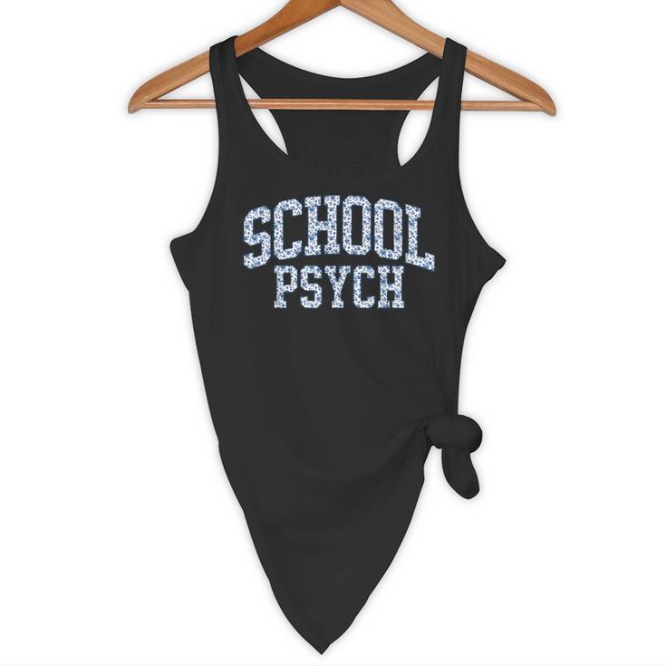 Cute Wildflower School Psych Teacher School Psychologist Flowy Tank, novelty gifts, funny gifts Cute Wildflower School Psych Teacher School Psychologist Flowy Tank, novelty gifts, funny gifts