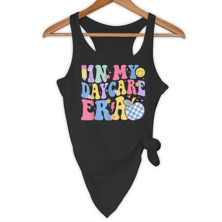 In My Daycare Era Groovy Teacher Daycare First Day Of School Flowy Tank, novelty gifts, funny gifts