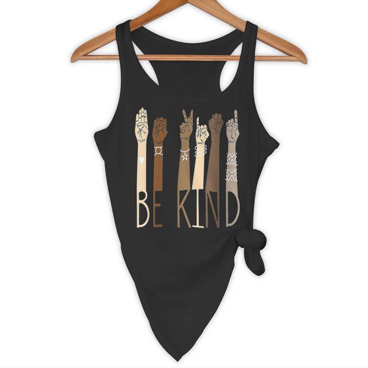 Deaf Be Kind Sign Language Hand Talking Teachers Interpreter Flowy Tank, novelty gifts, funny gifts Deaf Be Kind Sign Language Hand Talking Teachers Interpreter Flowy Tank, novelty gifts, funny gifts