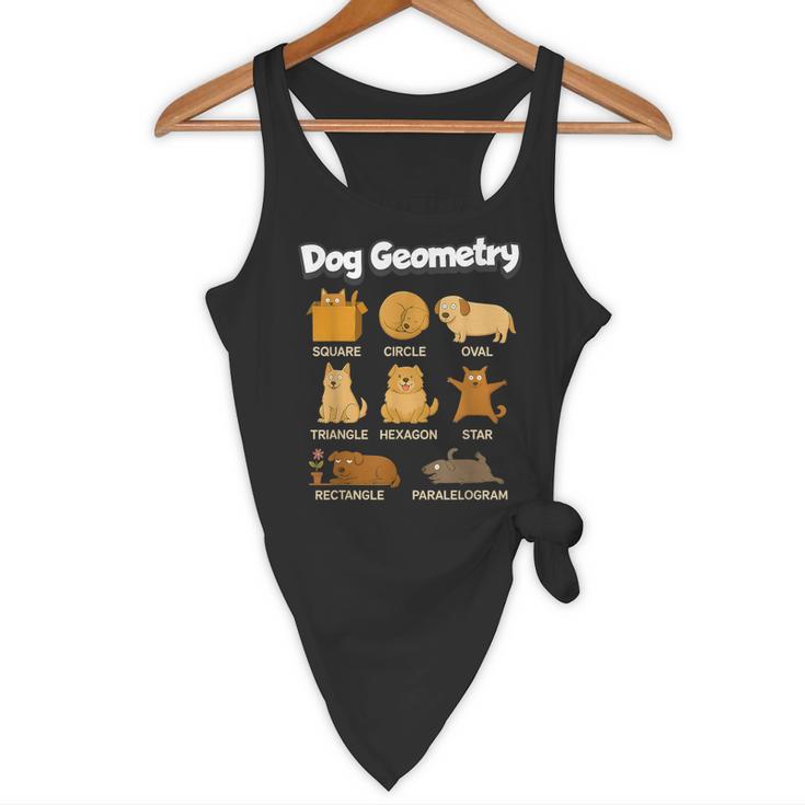 Dog Geometry Math Teacher Back To School STEM Humor Flowy Tank, novelty gifts, funny gifts Dog Geometry Math Teacher Back To School STEM Humor Flowy Tank, novelty gifts, funny gifts