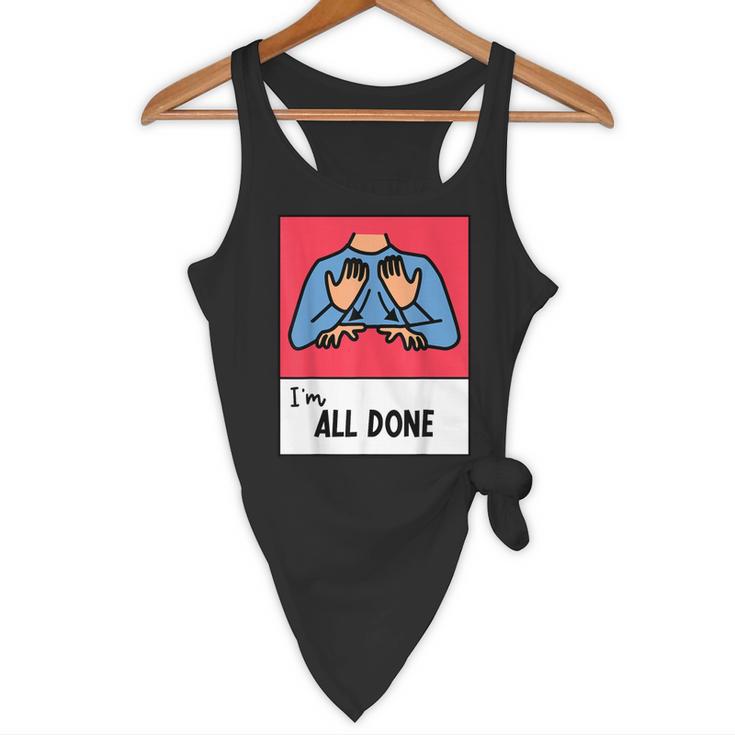 All Done Sped Teacher ASL Teacher Neurodiversity Hand Sign Flowy Tank, novelty gifts, funny gifts All Done Sped Teacher ASL Teacher Neurodiversity Hand Sign Flowy Tank, novelty gifts, funny gifts