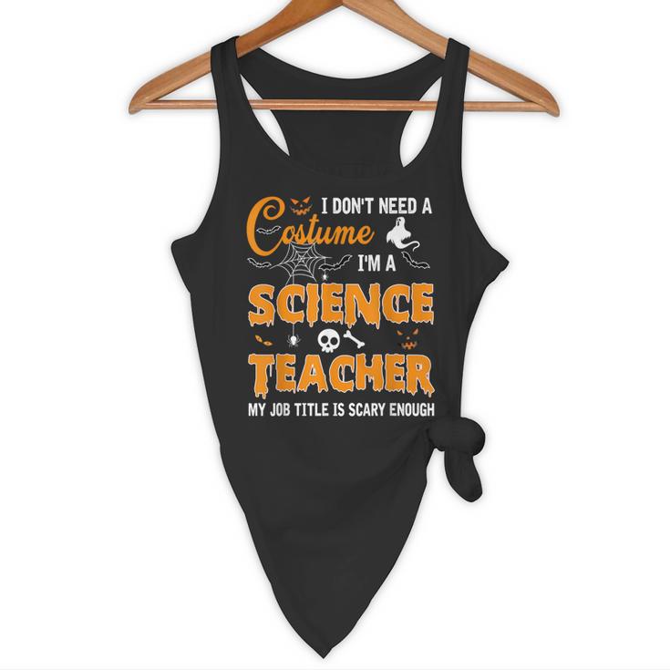 I Don't Need A Costume I'm A Science Teacher Halloween For Men Women Flowy Tank, novelty gifts, funny gifts I Don't Need A Costume I'm A Science Teacher Halloween For Men Women Flowy Tank, novelty gifts, funny gifts