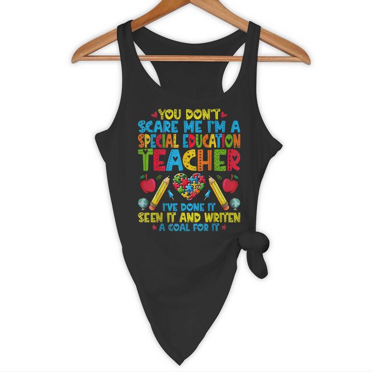 You Don't Scare Me I'm A Special Education Teacher SPED Flowy Tank, novelty gifts, funny gifts You Don't Scare Me I'm A Special Education Teacher SPED Flowy Tank, novelty gifts, funny gifts