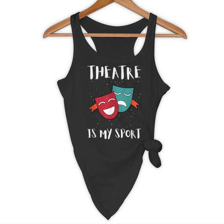 Drama Teacher For Theatre And Performing Arts Flowy Tank, novelty gifts, funny gifts