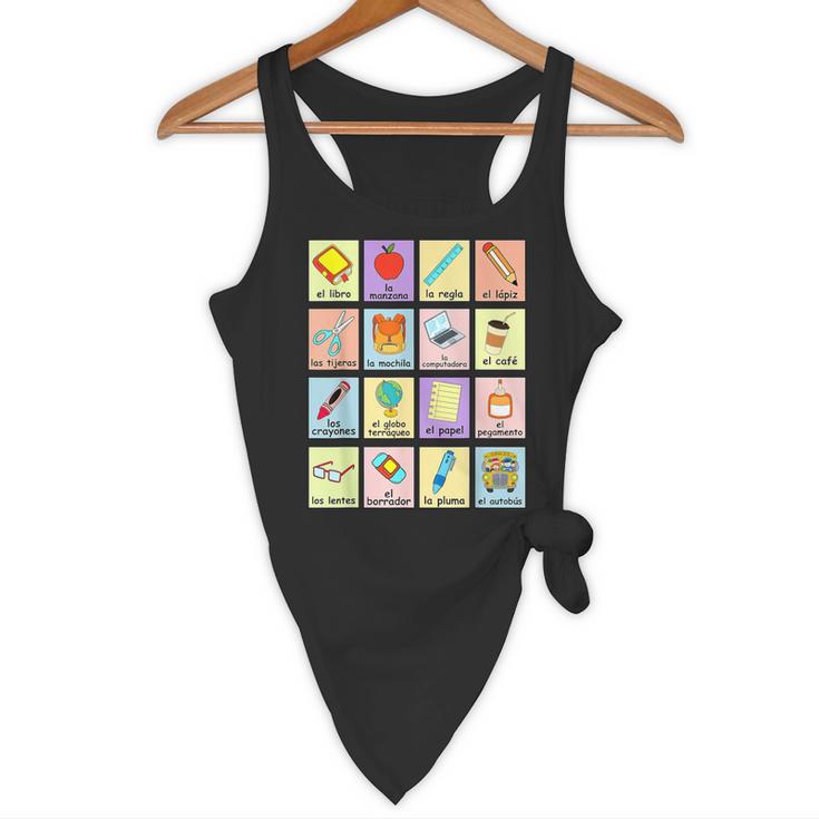 Dual Language Crew Bilingual Spanish Teacher Back To School For Men Women Flowy Tank, novelty gifts, funny gifts Dual Language Crew Bilingual Spanish Teacher Back To School For Men Women Flowy Tank, novelty gifts, funny gifts