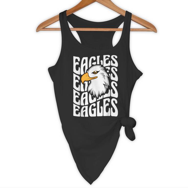 Eagles School Sports Fan Team Spirit Teacher Parent Student Flowy Tank, novelty gifts, funny gifts