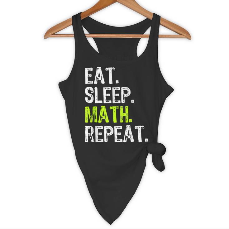 Eat Sleep Math Repeat Teacher Lover Flowy Tank, novelty gifts, funny gifts Eat Sleep Math Repeat Teacher Lover Flowy Tank, novelty gifts, funny gifts