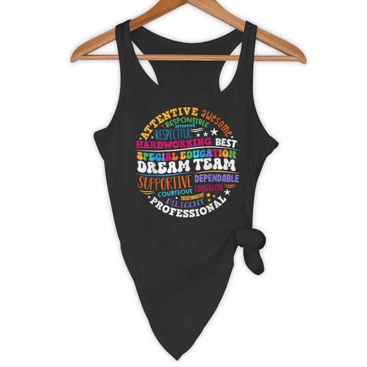 Educators Special Ed Teacher Special Education Dream Team Flowy Tank, novelty gifts, funny gifts Educators Special Ed Teacher Special Education Dream Team Flowy Tank, novelty gifts, funny gifts