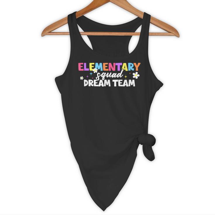Elementary Squad Dream Team Teacher Student Back To School Flowy Tank, novelty gifts, funny gifts Elementary Squad Dream Team Teacher Student Back To School Flowy Tank, novelty gifts, funny gifts
