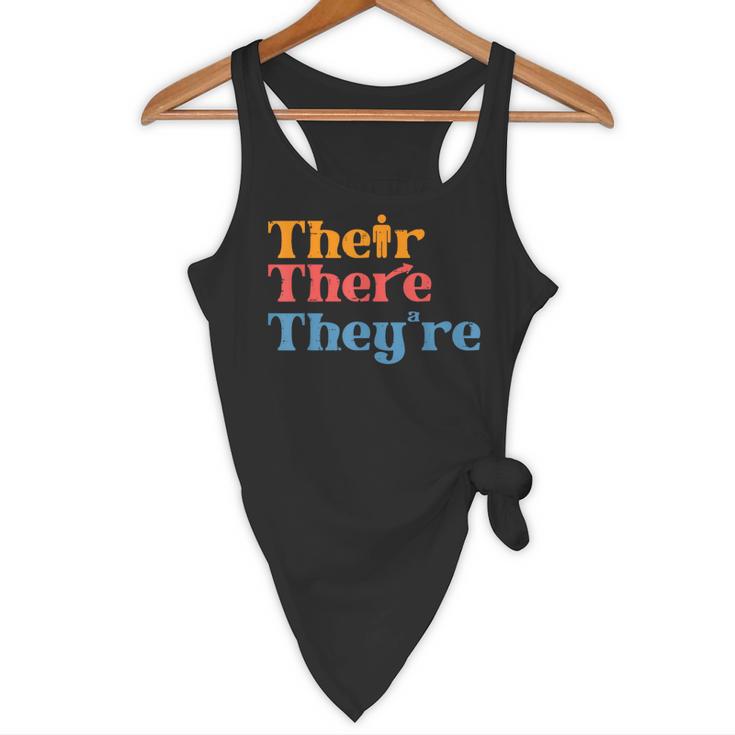 English Teacher Their There Theyre Grammar Men Women Flowy Tank, novelty gifts, funny gifts English Teacher Their There Theyre Grammar Men Women Flowy Tank, novelty gifts, funny gifts
