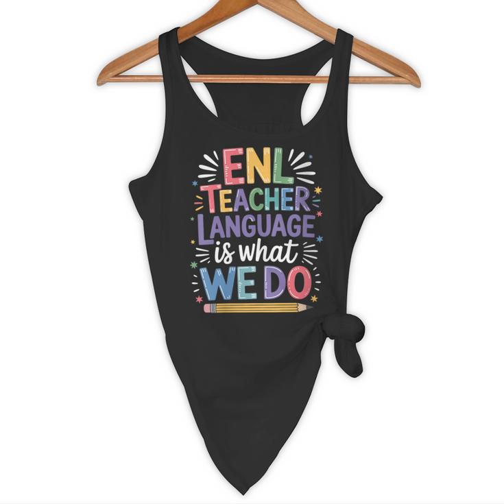 English Teaching ENL Teacher Language Is What We Do Flowy Tank, novelty gifts, funny gifts English Teaching ENL Teacher Language Is What We Do Flowy Tank, novelty gifts, funny gifts