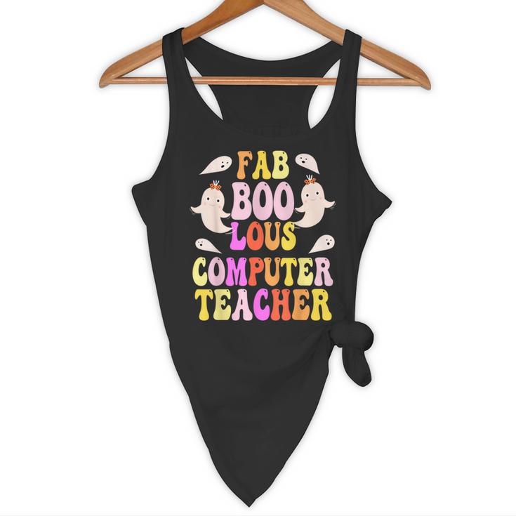 Faboolous COMPUTER TEACHER Costume This Is My Spooky Mom Dad Flowy Tank, novelty gifts, funny gifts Faboolous COMPUTER TEACHER Costume This Is My Spooky Mom Dad Flowy Tank, novelty gifts, funny gifts