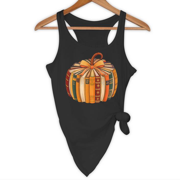 Fall Book Halloween Costume Autumn Pumpkin Teacher Kids Flowy Tank, novelty gifts, funny gifts Fall Book Halloween Costume Autumn Pumpkin Teacher Kids Flowy Tank, novelty gifts, funny gifts