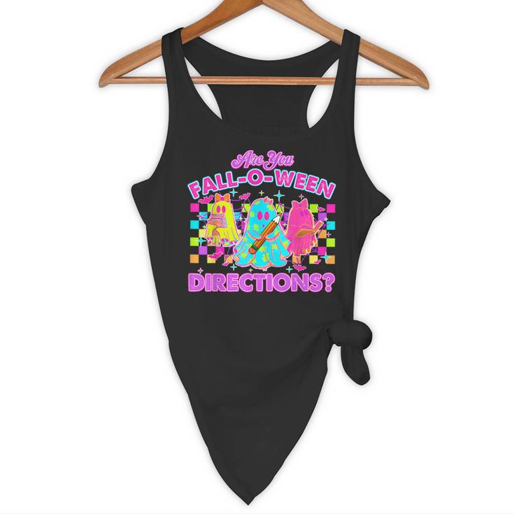 Are You Fall-O-Ween Directions Teacher Ghost Halloween Flowy Tank, novelty gifts, funny gifts Are You Fall-O-Ween Directions Teacher Ghost Halloween Flowy Tank, novelty gifts, funny gifts
