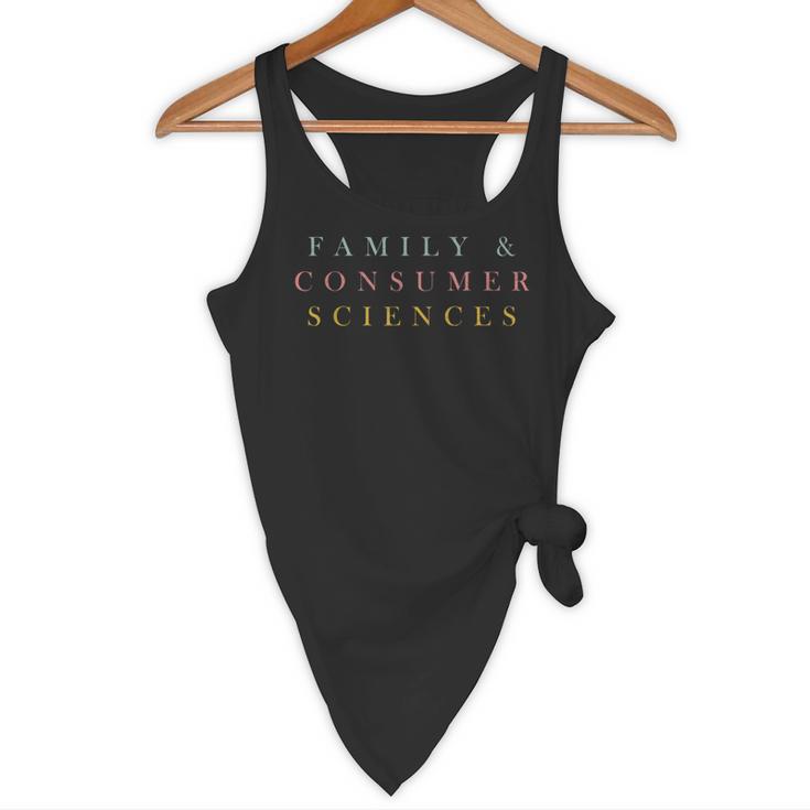 FCS Teacher Family And Consumer Sciences Minimalist Teacher Flowy Tank, novelty gifts, funny gifts FCS Teacher Family And Consumer Sciences Minimalist Teacher Flowy Tank, novelty gifts, funny gifts