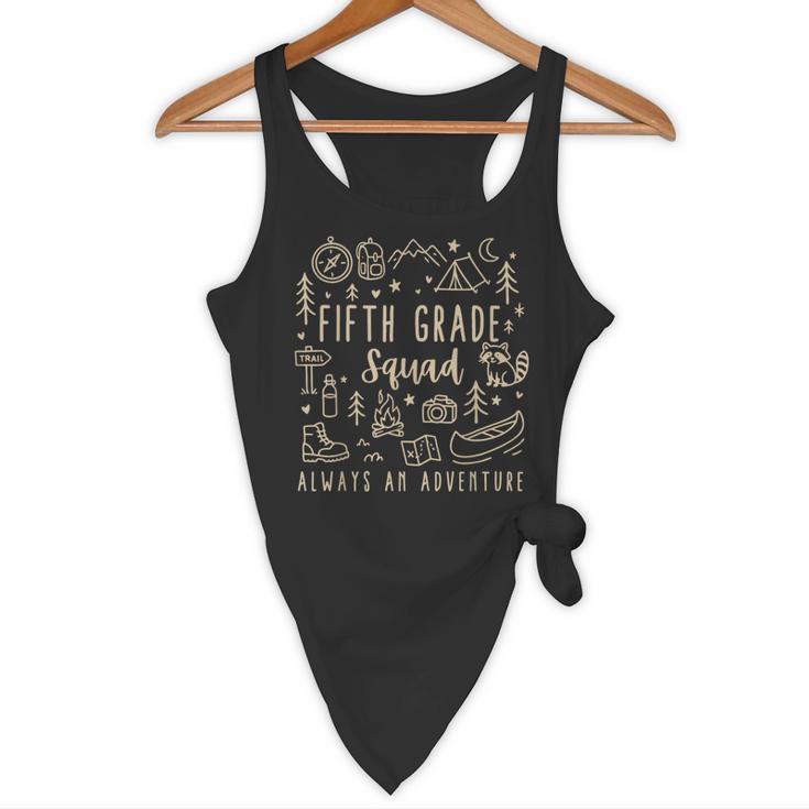 Fifth Grade Squad Adventure Camping 5th Grade Teacher Kids Flowy Tank, novelty gifts, funny gifts Fifth Grade Squad Adventure Camping 5th Grade Teacher Kids Flowy Tank, novelty gifts, funny gifts