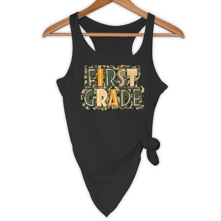 First 1St Grade Camo Camouflage Boy Teacher Back To School Flowy Tank, novelty gifts, funny gifts First 1St Grade Camo Camouflage Boy Teacher Back To School Flowy Tank, novelty gifts, funny gifts