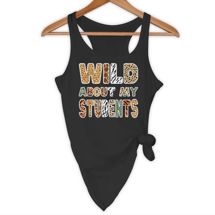 Fun Zoo Animal Print Teacher Shirts Wild About My Students Flowy Tank, novelty gifts, funny gifts Fun Zoo Animal Print Teacher Shirts Wild About My Students Flowy Tank, novelty gifts, funny gifts