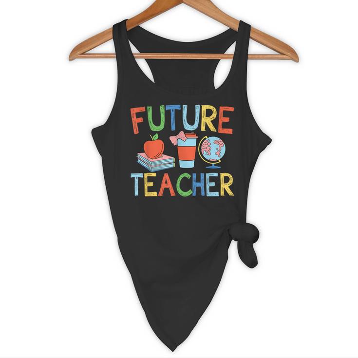 Future Teacher Costume For Kids Girls Boys Men Women Flowy Tank, novelty gifts, funny gifts