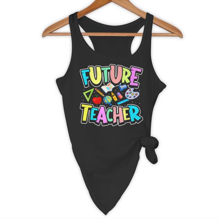 Future Teacher Kid's Career Flowy Tank, novelty gifts, funny gifts Future Teacher Kid's Career Flowy Tank, novelty gifts, funny gifts