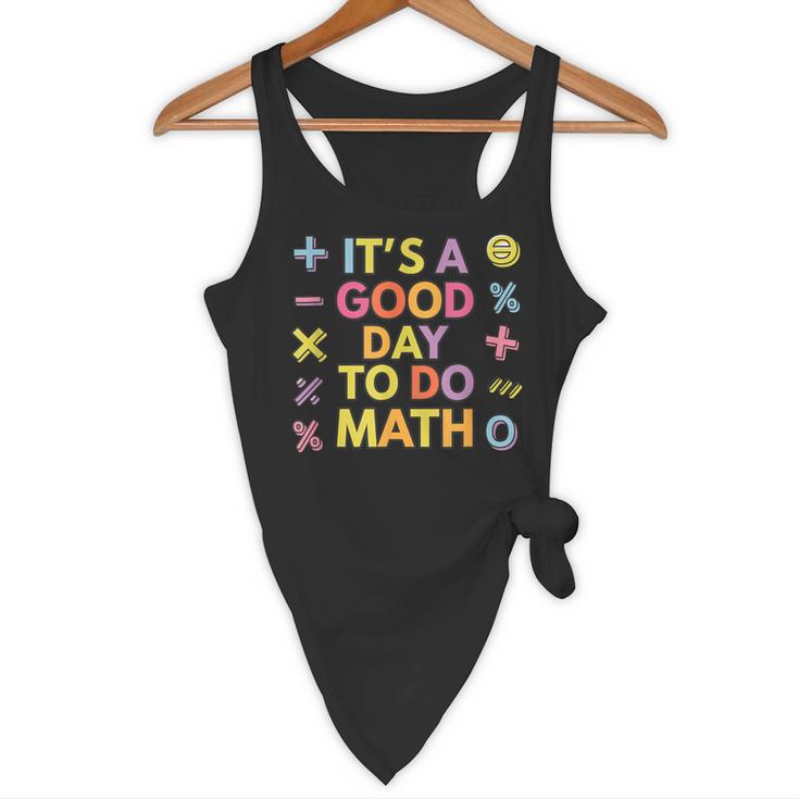 Good Day To Do Math Teacher Appreciation Day Science Flowy Tank, novelty gifts, funny gifts