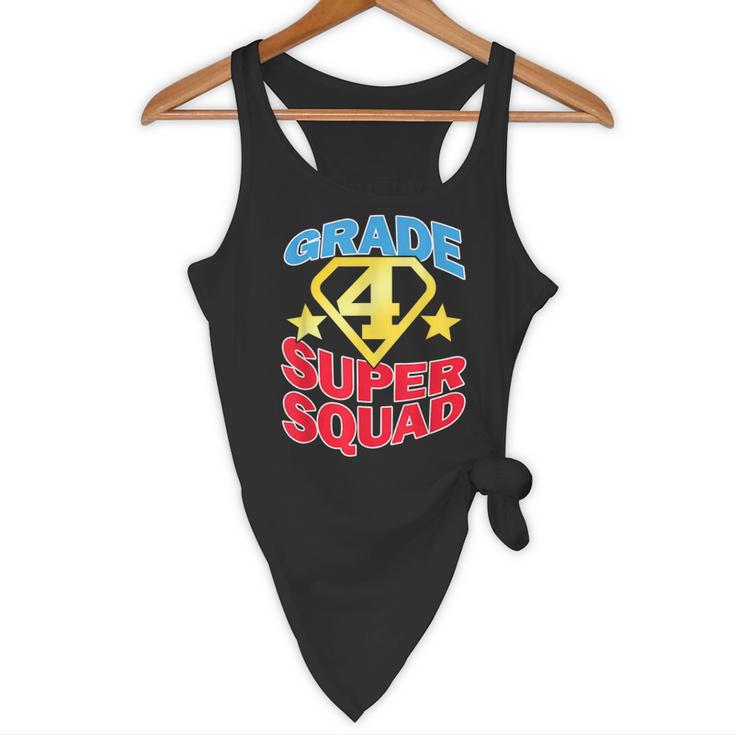Grade 4 Super Squad Superhero Teacher Team Flowy Tank, novelty gifts, funny gifts Grade 4 Super Squad Superhero Teacher Team Flowy Tank, novelty gifts, funny gifts