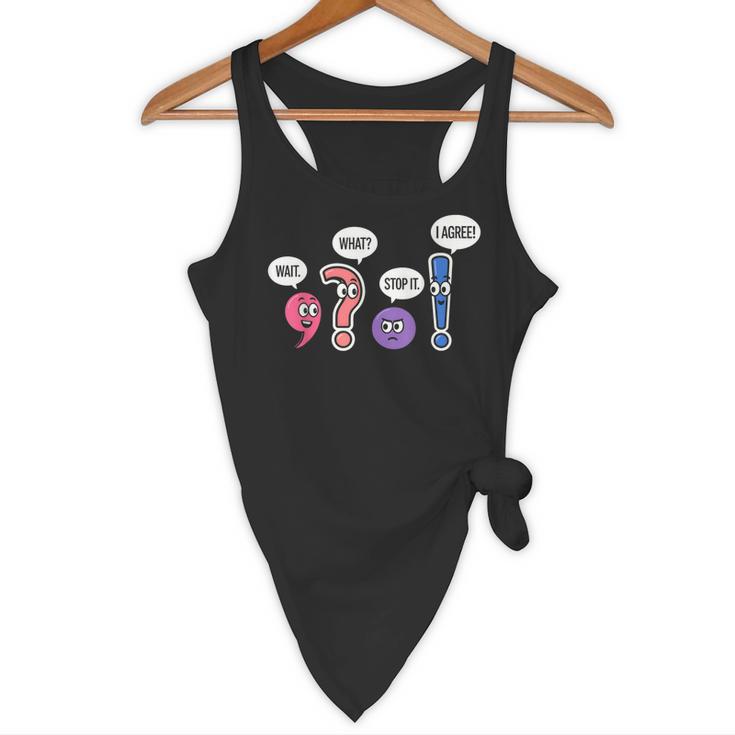 Grammar Teacher Wait What Stop It I Agree Humor Flowy Tank, novelty gifts, funny gifts Grammar Teacher Wait What Stop It I Agree Humor Flowy Tank, novelty gifts, funny gifts