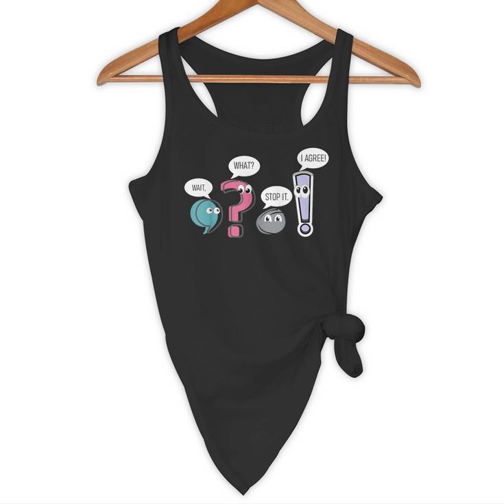Grammar TeacherWait What Stop It I Agree Flowy Tank, novelty gifts, funny gifts Grammar TeacherWait What Stop It I Agree Flowy Tank, novelty gifts, funny gifts