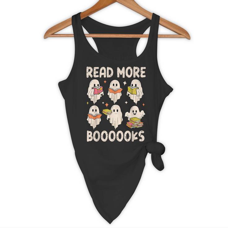 Groovy Halloween Ghost Read More Boooooks Librarian Teacher For Men Women Kids Flowy Tank, novelty gifts, funny gifts Groovy Halloween Ghost Read More Boooooks Librarian Teacher For Men Women Kids Flowy Tank, novelty gifts, funny gifts