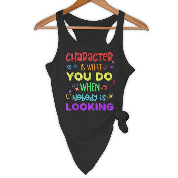 Growth Mindset Teacher Positive Message Inspirational Quote Flowy Tank, novelty gifts, funny gifts