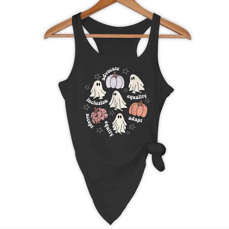 Halloween Advocate Heat Transfers Special Education Teacher Men Women Flowy Tank, novelty gifts, funny gifts Halloween Advocate Heat Transfers Special Education Teacher Men Women Flowy Tank, novelty gifts, funny gifts
