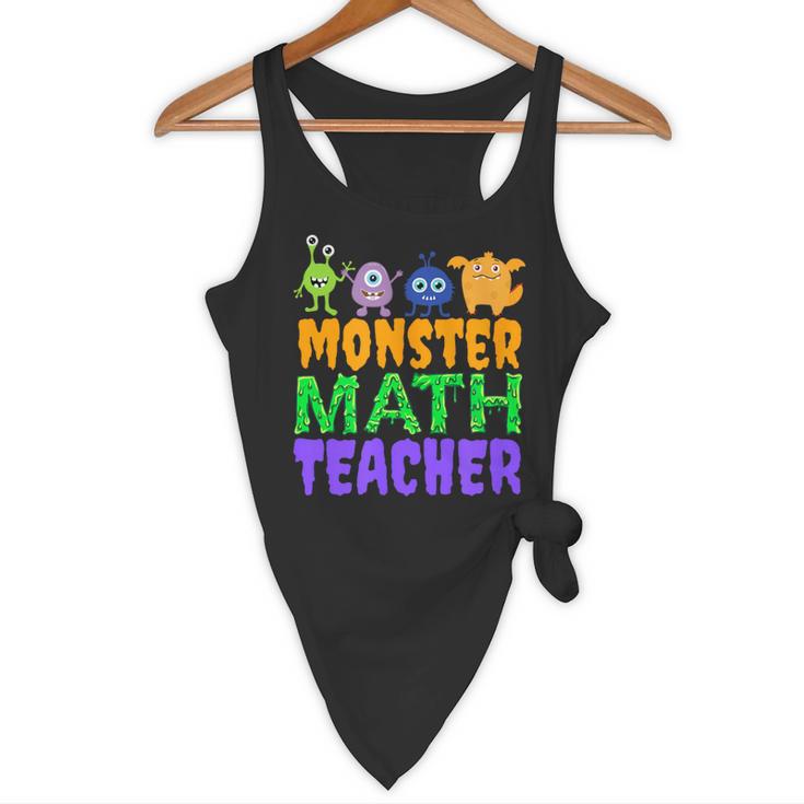 Halloween Monster Math Teacher Men Women Flowy Tank, novelty gifts, funny gifts Halloween Monster Math Teacher Men Women Flowy Tank, novelty gifts, funny gifts