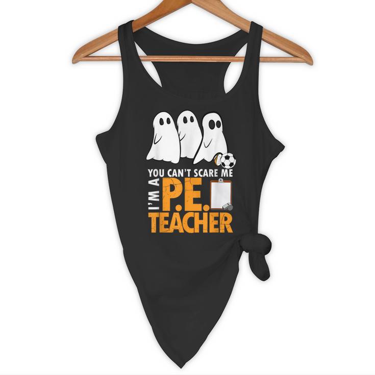 Halloween PE Teacher Shirt Can't Scare Me Flowy Tank, novelty gifts, funny gifts Halloween PE Teacher Shirt Can't Scare Me Flowy Tank, novelty gifts, funny gifts