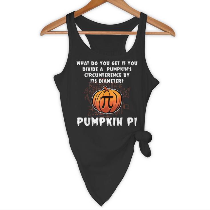 Halloween Pumpkin Pi Math Geometry Teachers Students For Men Women Kids Flowy Tank, novelty gifts, funny gifts