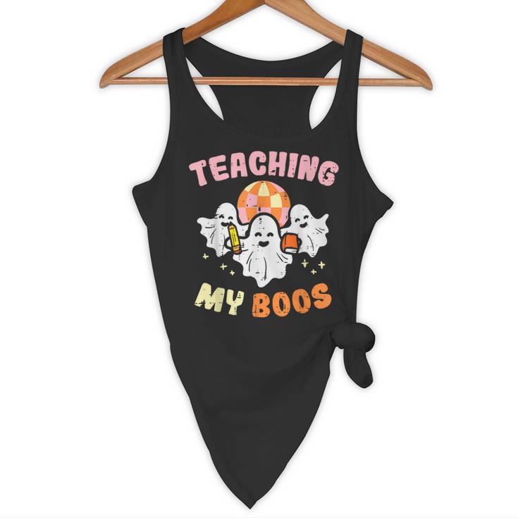 Halloween Teacher Teaching My Boos Costume Teacher Men Women Flowy Tank, novelty gifts, funny gifts Halloween Teacher Teaching My Boos Costume Teacher Men Women Flowy Tank, novelty gifts, funny gifts