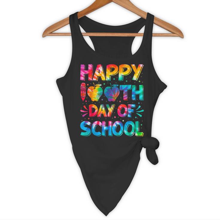 Happy 100th Day Of School Teacher Student 100 Days Tie Dye Men Women Kids Flowy Tank, novelty gifts, funny gifts Happy 100th Day Of School Teacher Student 100 Days Tie Dye Men Women Kids Flowy Tank, novelty gifts, funny gifts