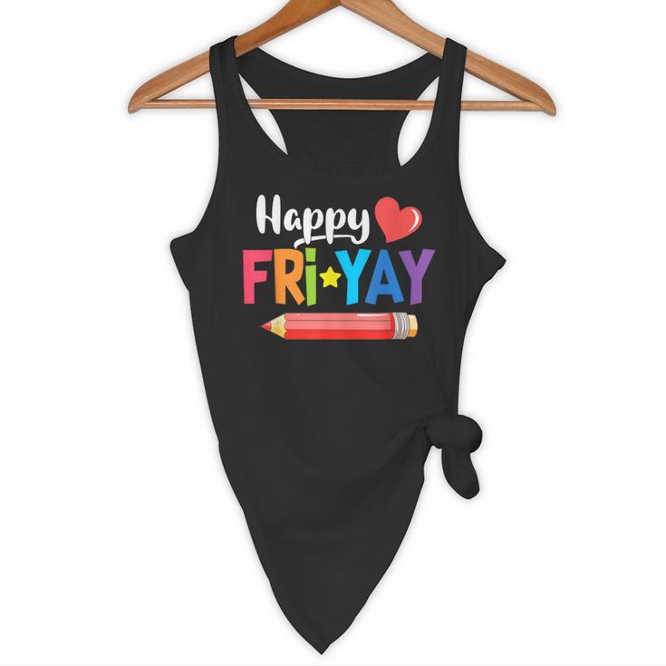 Happy Fri-Yay Friday Lovers Fun Teacher Life Weekend Flowy Tank, novelty gifts, funny gifts Happy Fri-Yay Friday Lovers Fun Teacher Life Weekend Flowy Tank, novelty gifts, funny gifts