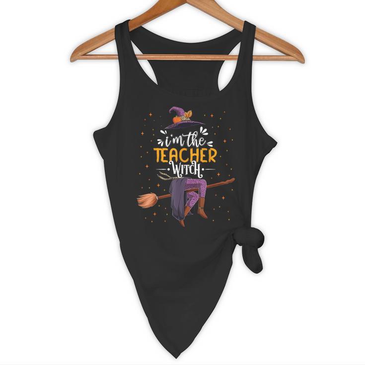 Im The Teacher Witch Halloween Matching Group Costume Flowy Tank, novelty gifts, funny gifts Im The Teacher Witch Halloween Matching Group Costume Flowy Tank, novelty gifts, funny gifts