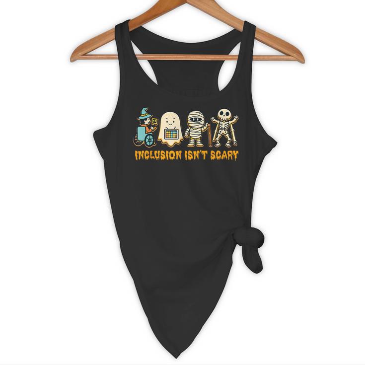 Inclusion Isn't Scary Halloween Sped Teacher Women Men Flowy Tank, novelty gifts, funny gifts Inclusion Isn't Scary Halloween Sped Teacher Women Men Flowy Tank, novelty gifts, funny gifts