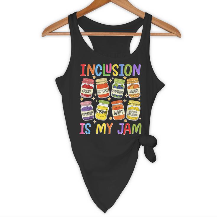 Inclusion Is My Jam SPED Teacher Special Education Teacher Flowy Tank, novelty gifts, funny gifts Inclusion Is My Jam SPED Teacher Special Education Teacher Flowy Tank, novelty gifts, funny gifts