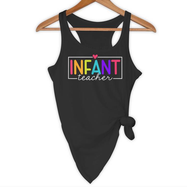 Infant Teacher Daycare Provider Childcare Teacher Flowy Tank, novelty gifts, funny gifts Infant Teacher Daycare Provider Childcare Teacher Flowy Tank, novelty gifts, funny gifts