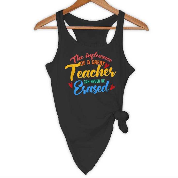 The Influence Of Great Teacher Can Never Be Erased School For Men Women Flowy Tank, novelty gifts, funny gifts The Influence Of Great Teacher Can Never Be Erased School For Men Women Flowy Tank, novelty gifts, funny gifts