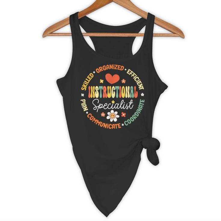 Instructional Specialist School Cute Academic Teacher Flowy Tank, novelty gifts, funny gifts Instructional Specialist School Cute Academic Teacher Flowy Tank, novelty gifts, funny gifts