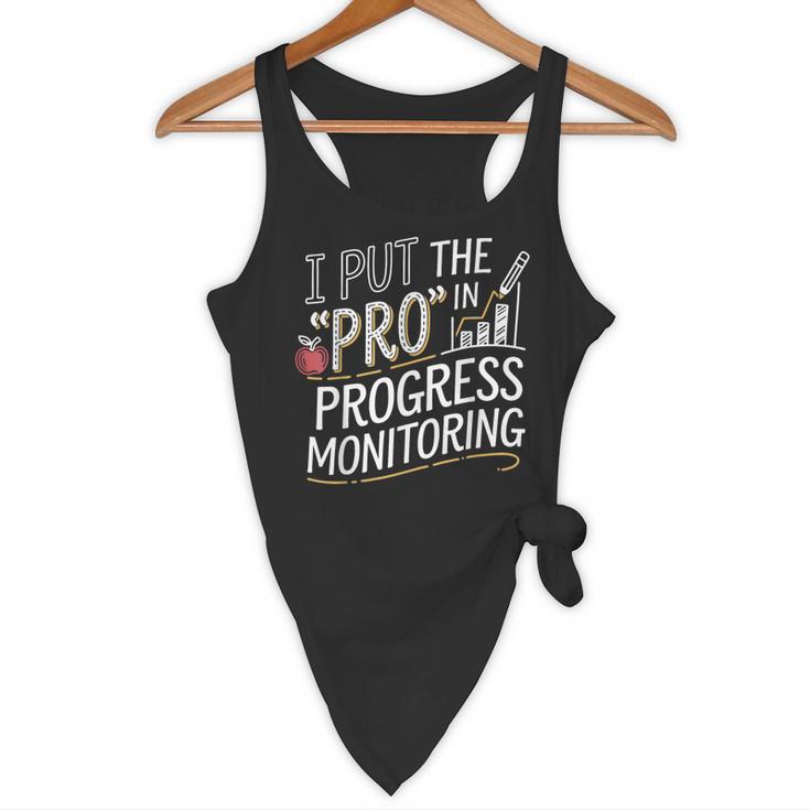 Intervention Teacher Progress Monitoring Intervention Flowy Tank, novelty gifts, funny gifts